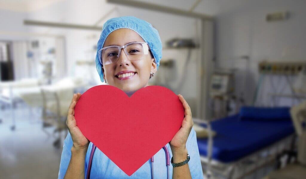 nurse, heart, pulse, stethoscope, medicine, health, medical, disease, healthcare, maintenance, healing, intensive care unit, intensive, hospital, smock, hood, protective clothing, nurse, nurse, nurse, nurse, nurse, healthcare, hospital